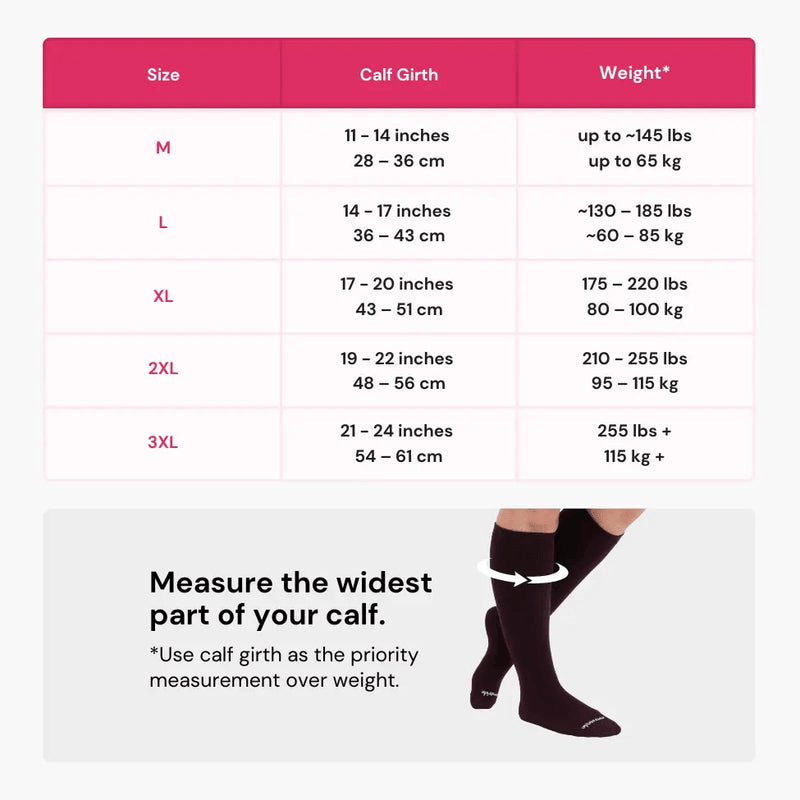 Bamboo® - Premium Wide Compression Socks For Pain Relief