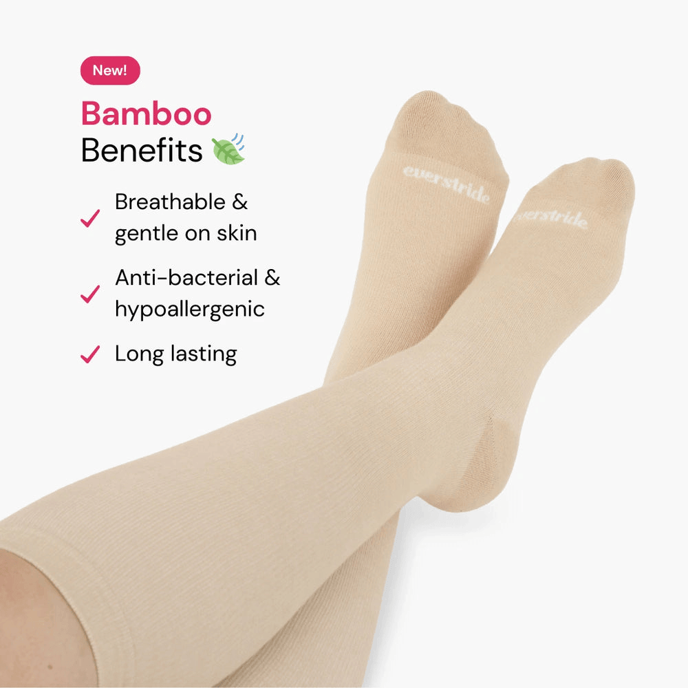Bamboo® - Premium Wide Compression Socks For Pain Relief